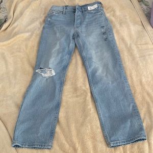 Gap 27 / 4T cheeky straight jeans